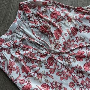 Sleeveless pink Paisley dress (Gap)